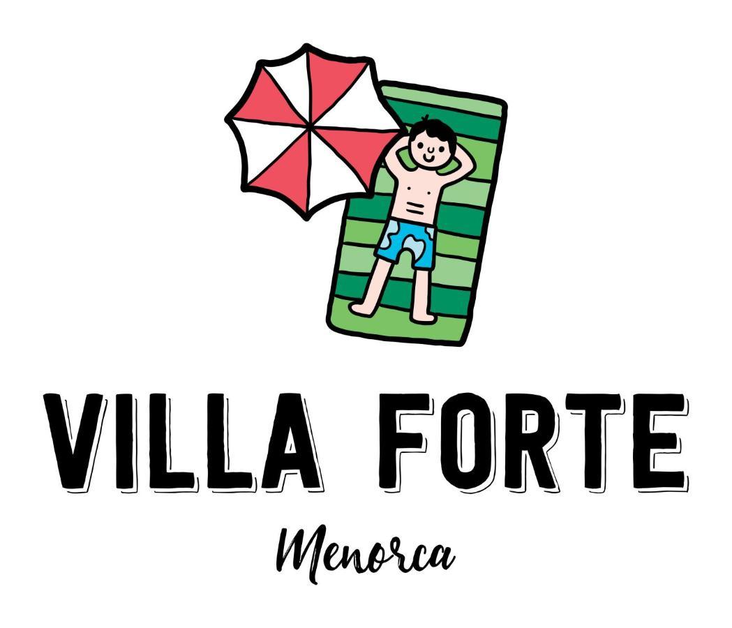 Villa Forte Cala En Porter  Eksteriør billede